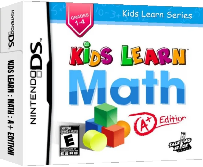 Kids Learn - Math - A+ Edition — box-3D (US)