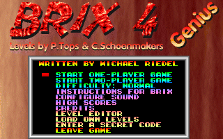 Brix 4 - Genius box art