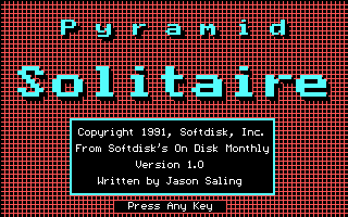 Pyramid Solitaire box art