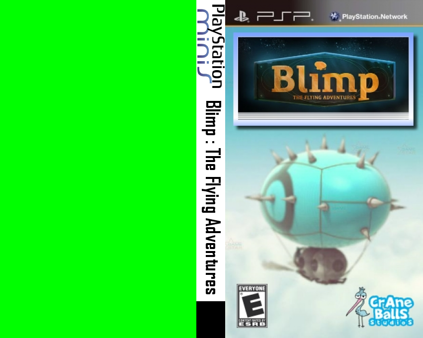 Blimp - The Flying Adventures — box-texture (US)