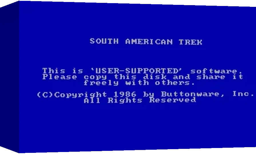 South American Trek — box-3D (WOR)