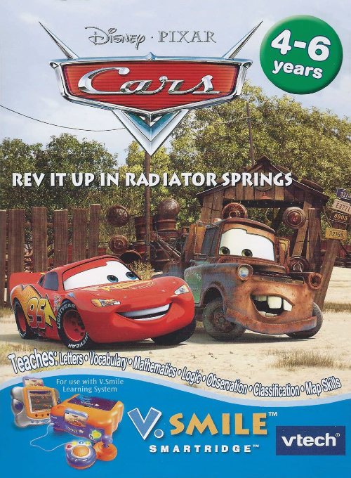 Cars - Rev It Up in Radiator Springs box art
