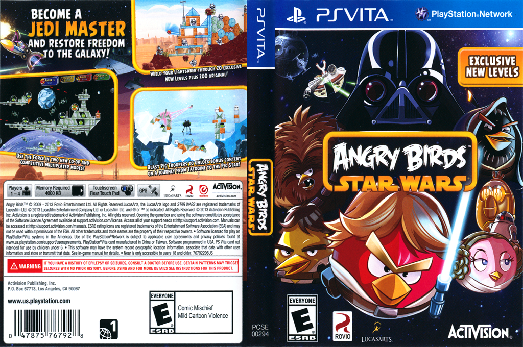 Angry Birds - Star Wars — box-texture (US)