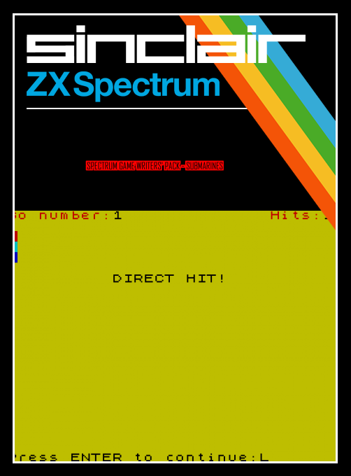 Spectrum Game Writers' Pack - Submarines box art