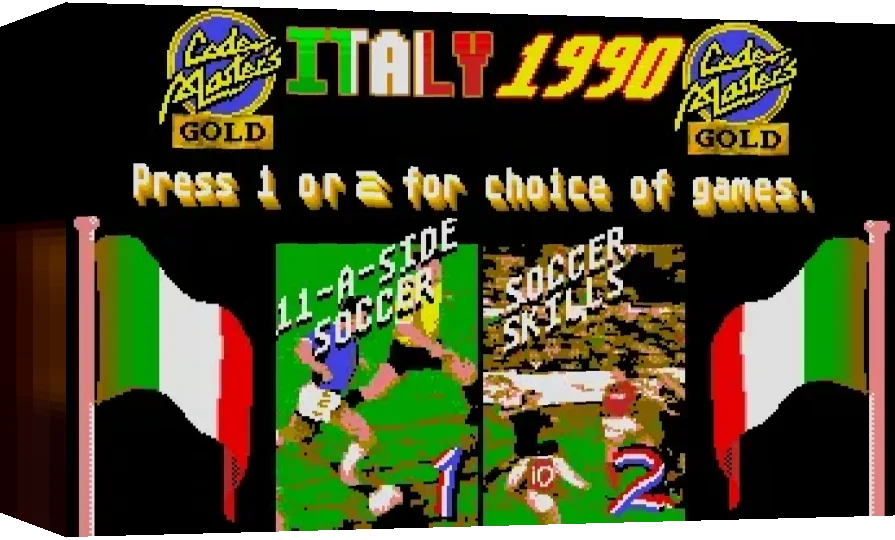 Italia 1990 — box-3D (WOR)