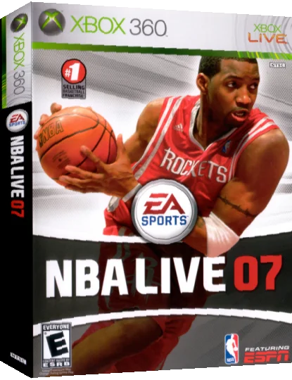 NBA Live 07 — box-3D (US)