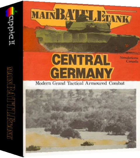 Main Battle Tank Central Germany — box-3D (US)