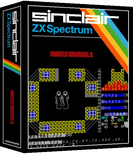 Castello Incantato, Il — box-3D (SS)