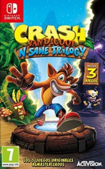 Crash Bandicoot N. Sane Trilogy — box-2D (SP)