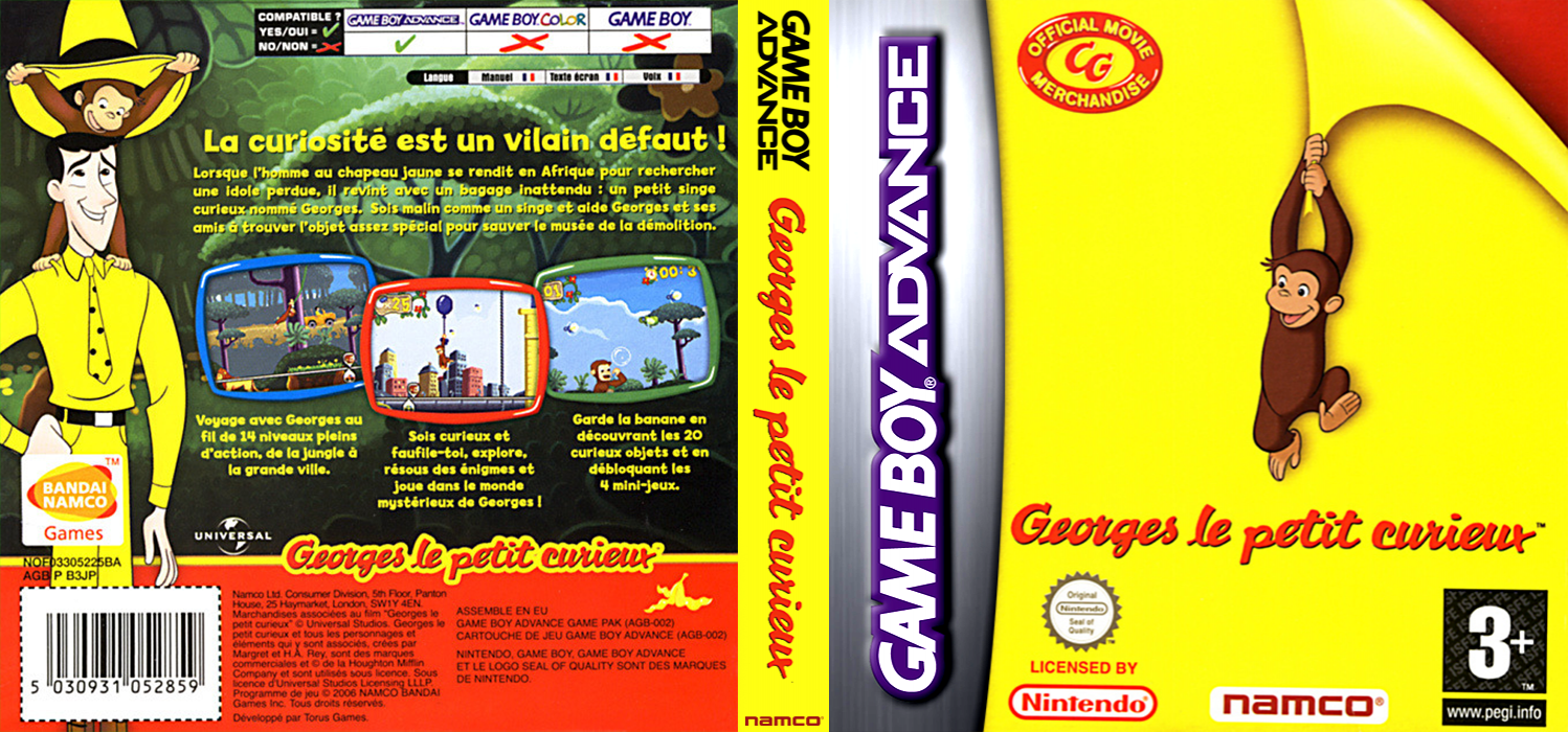Curious George — box-texture (EU)