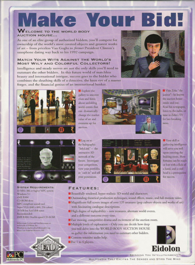 Millennium Auction — box-2D-back (WOR)