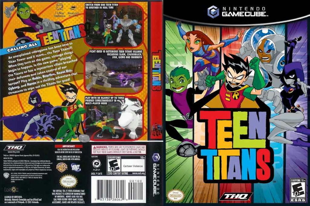 Teen Titans — box-texture (US)