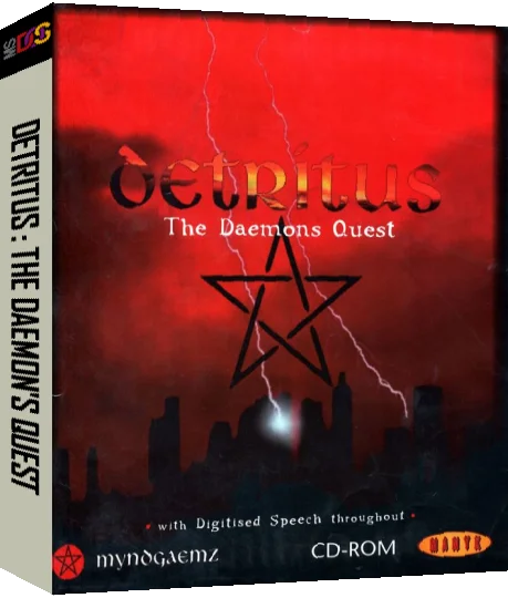 Detritus - The Daemon's Quest — box-3D (EU)