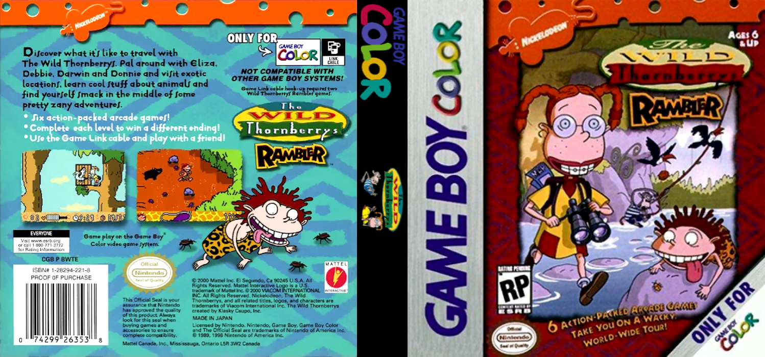 Wild Thornberrys, The - Rambler — box-texture (US)