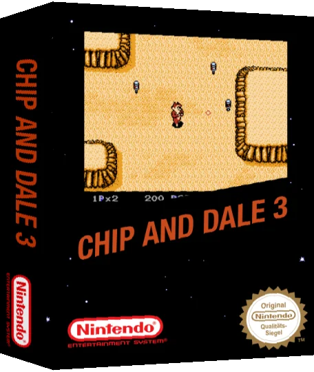 Chip And Dale 3 — box-3D (SS)