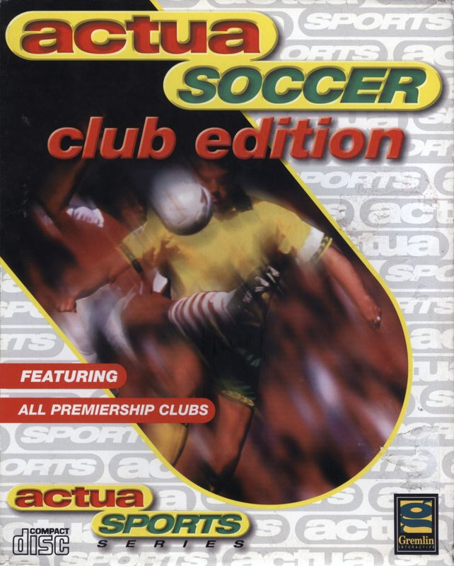 Actua Soccer - Club Edition box art