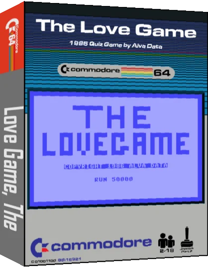 The Love Game — box-3D (CUS)