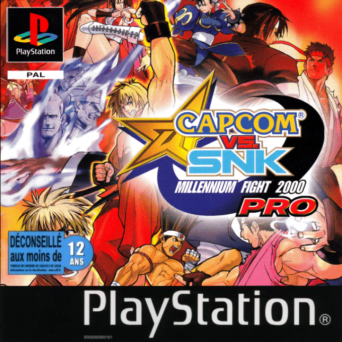 Capcom vs. SNK Pro — box-2D (FR)