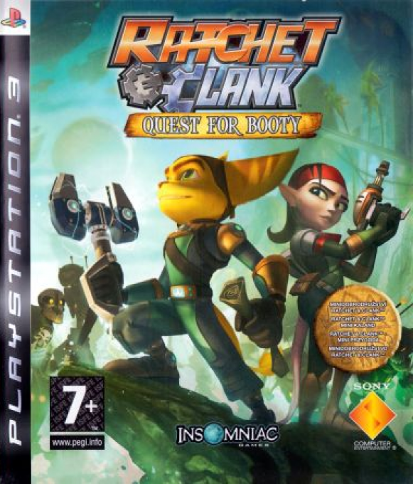 Ratchet & Clank - Quest for Booty — box-2D (CZ)