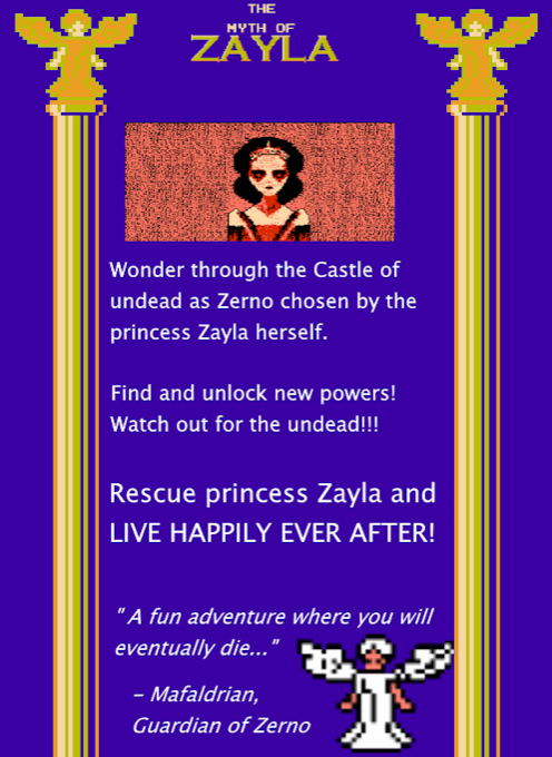 Myth of Zayla, The — box-2D-back (WOR)