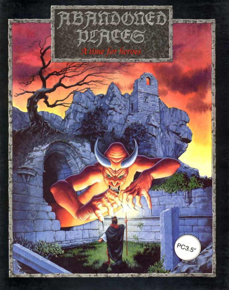 Abandoned Places - A Time For Heroes — box-2D (DE)
