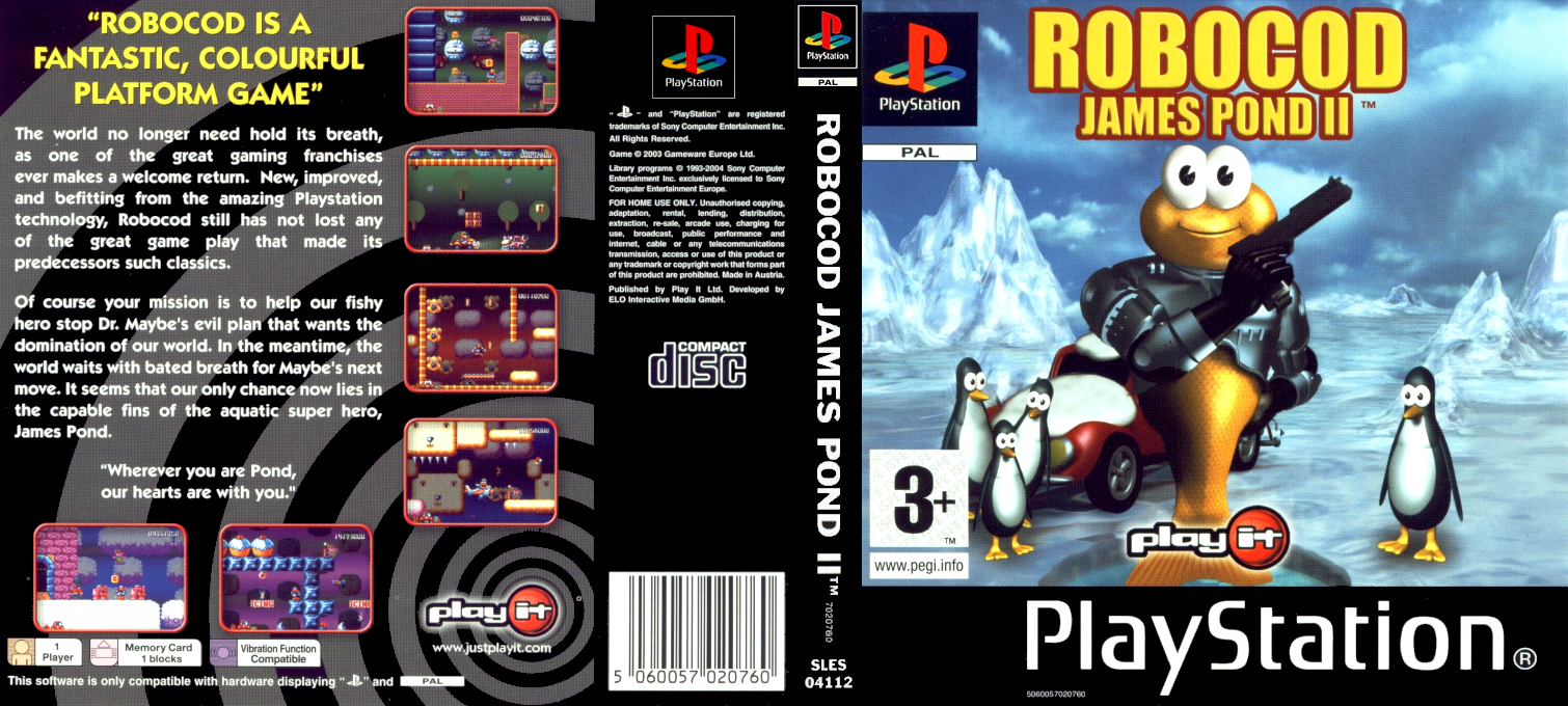 Robocod - James Pond 2 — box-texture (EU)