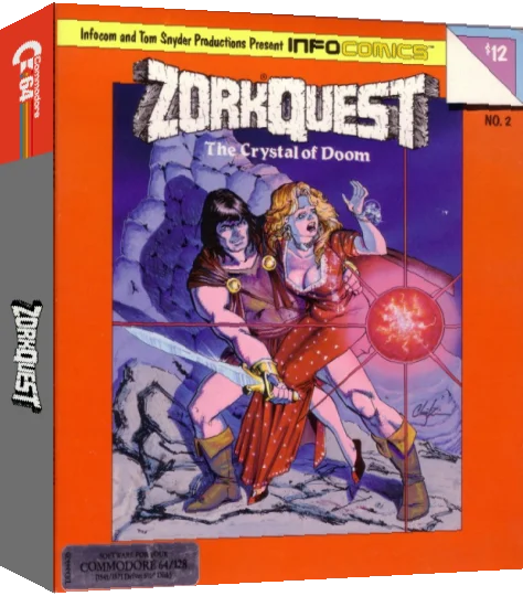 ZorkQuest - The Crystal of Doom — box-3D (US)