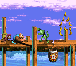 Donkey Kong Country 3 - Dixie Kong's Double Trouble — ss (WOR)