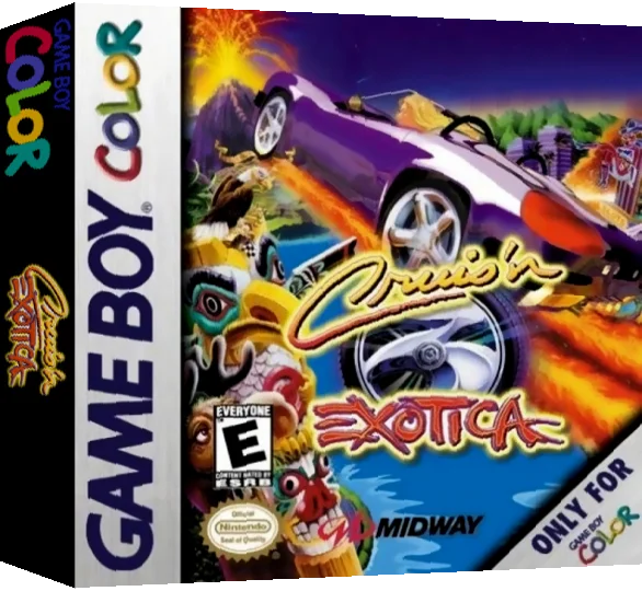 Cruis'n Exotica — box-3D (US)