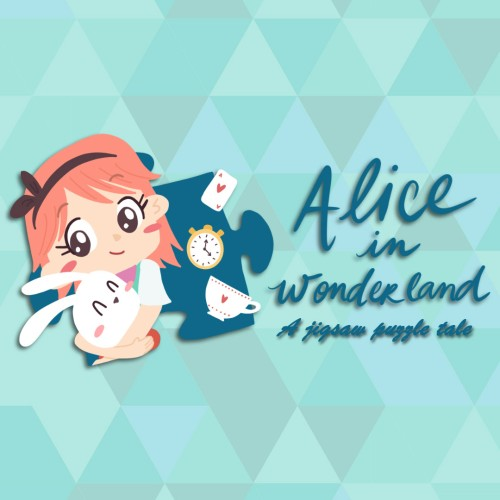 Alice In Wonderland : A Jigsaw Puzzle Tale — support-texture (CUS)