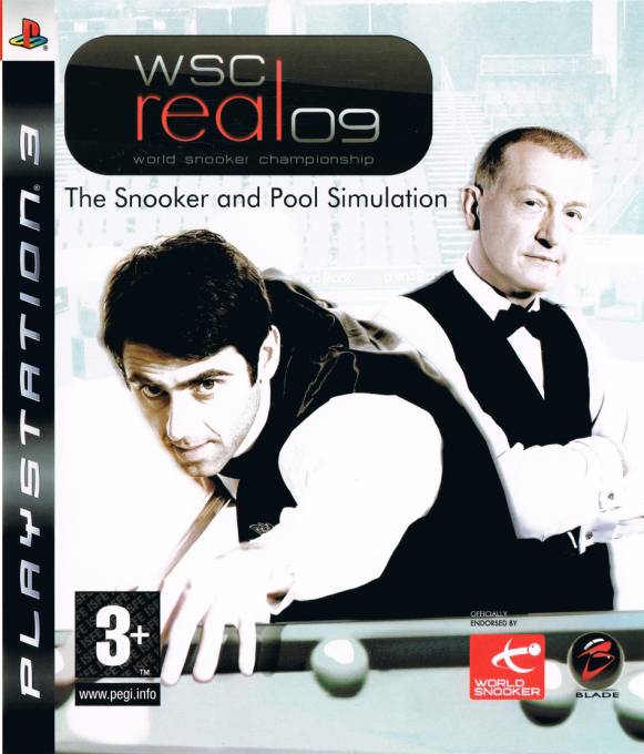 WSC Real 09 - World Snooker Championship box art