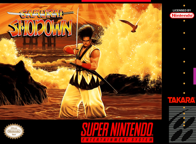 Samurai Shodown box art