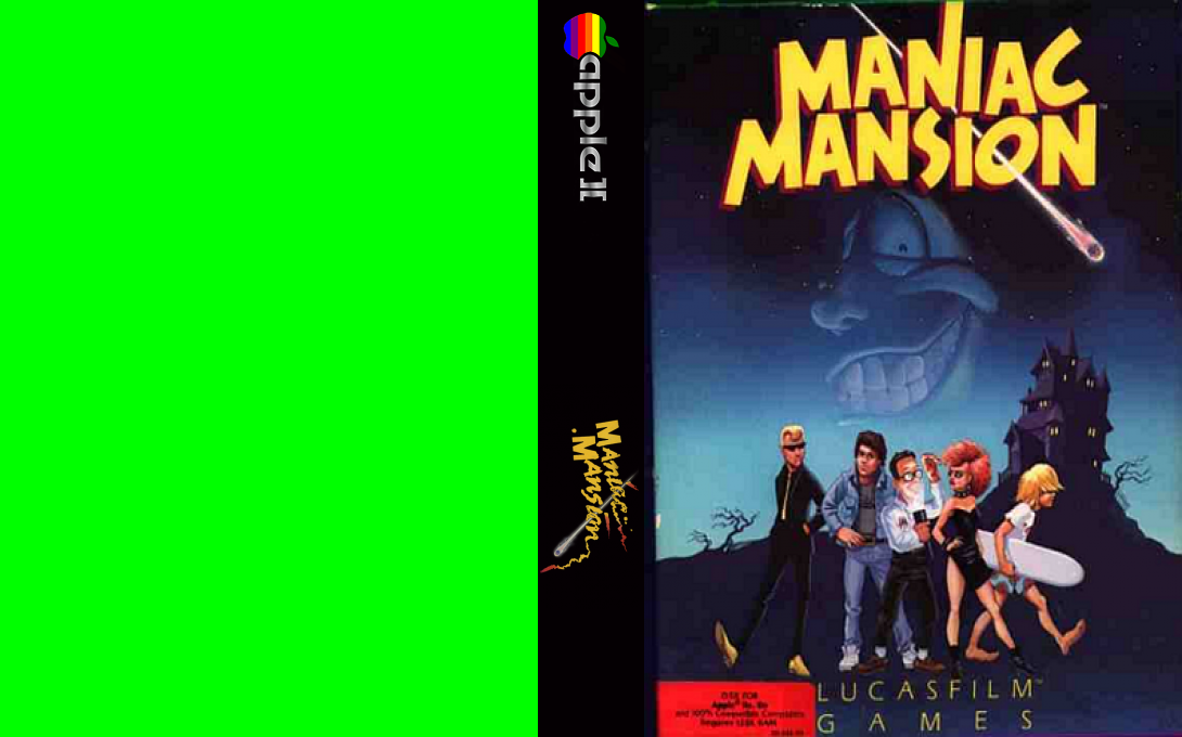 Maniac Mansion — box-texture (WOR)