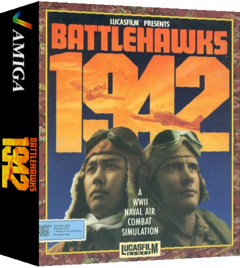Battlehawks 1942 — box-3D (WOR)