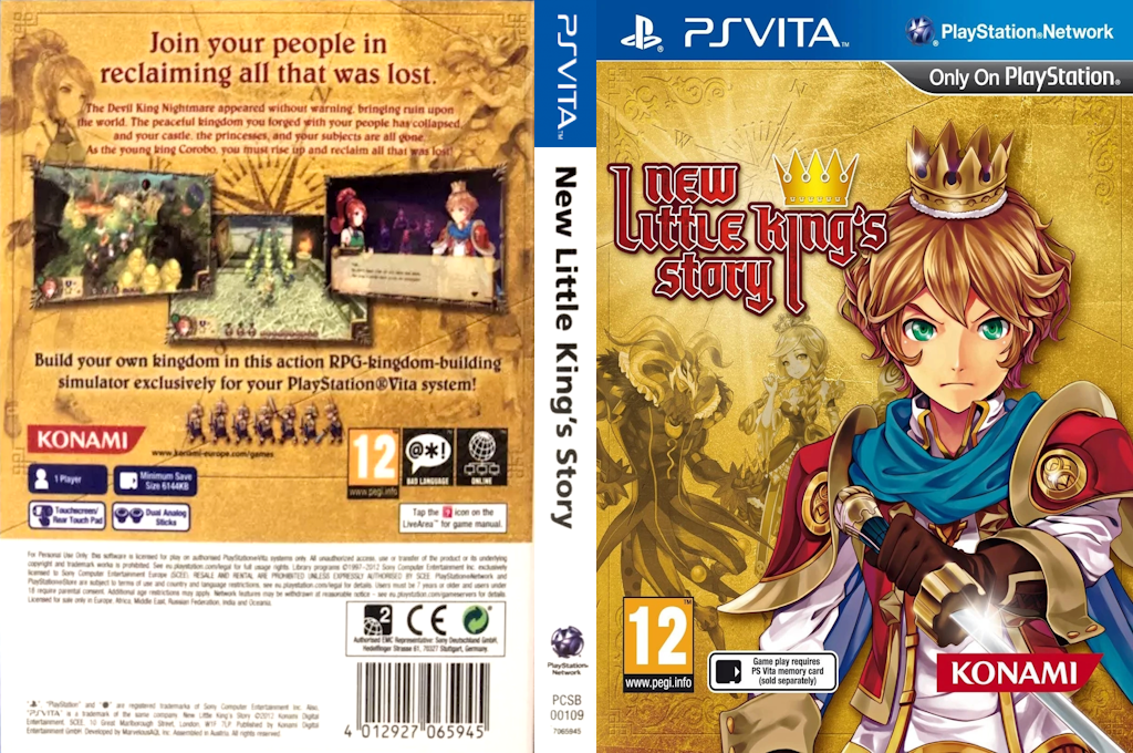 New Little King's Story — box-texture (EU)