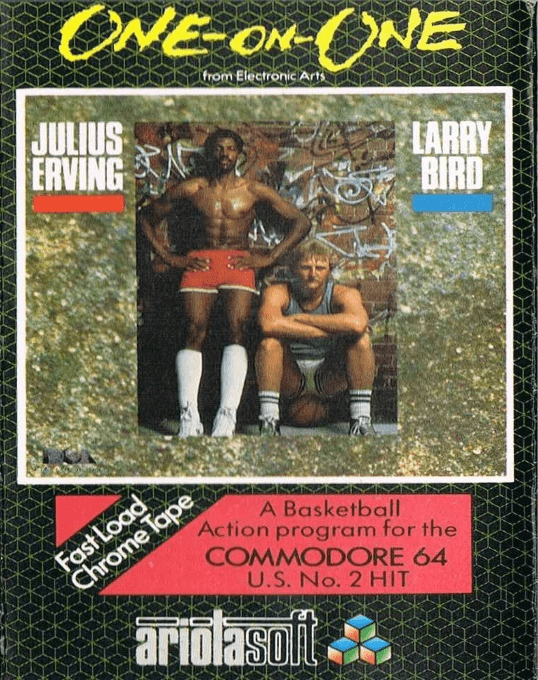 Julius Erving and Larry Bird Go One on One — box-2D (EU)