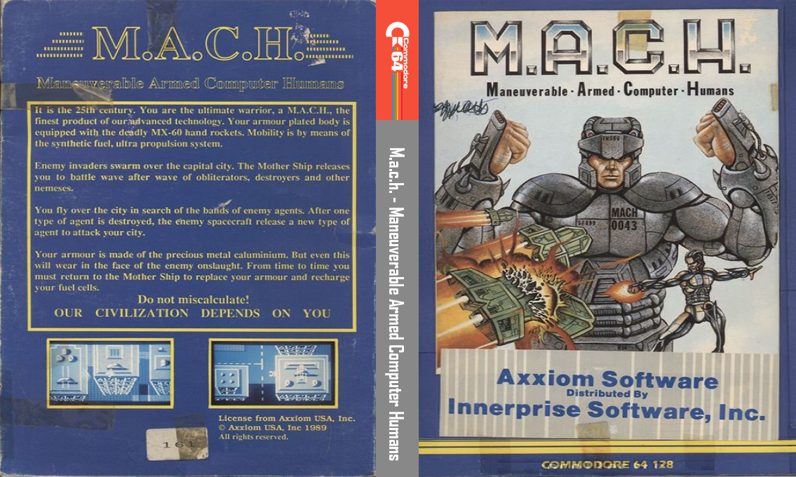 MACH - Maneuverable Armed Computer Humans — box-texture (US)