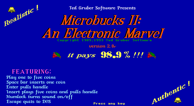 Micro Bucks II box art