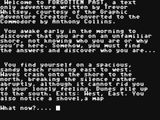 Forgotten Past — ss (WOR)