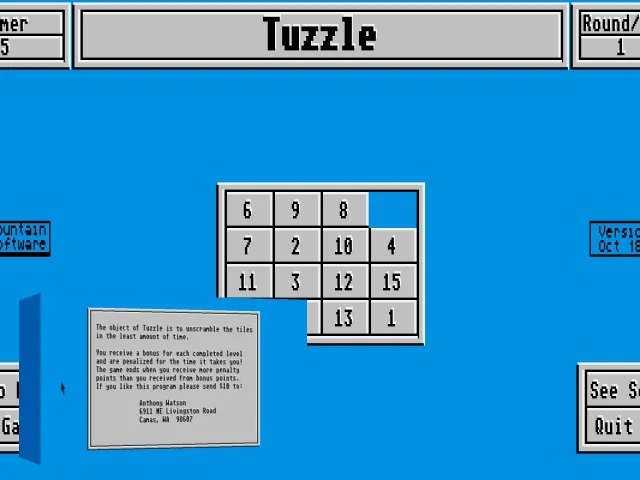 Tuzzle — mixrbv2 (WOR)