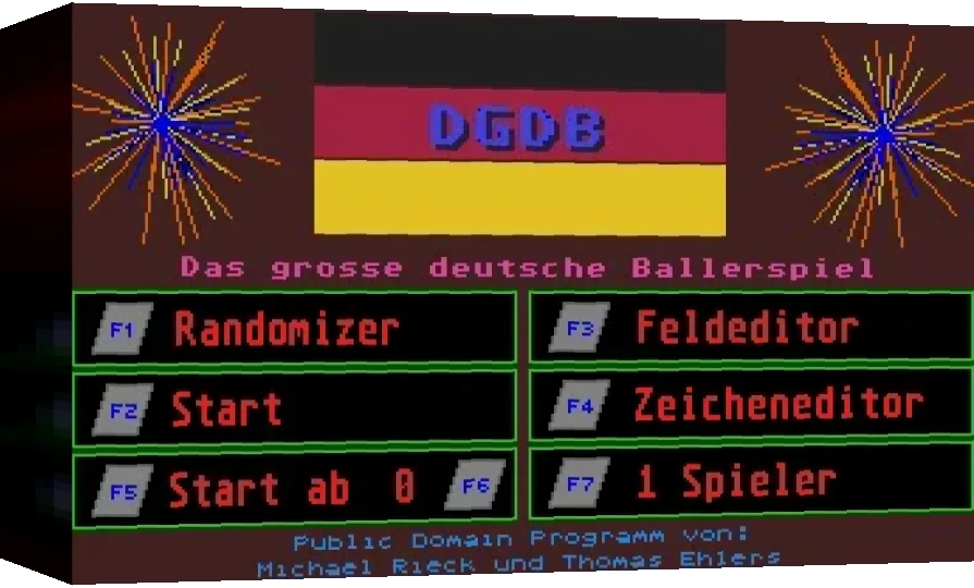 Grosse Deutsche Ballerspiel, Das — box-3D (WOR)