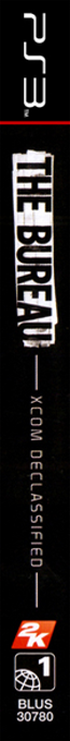 Bureau, The - XCOM Declassified — box-2D-side (US)