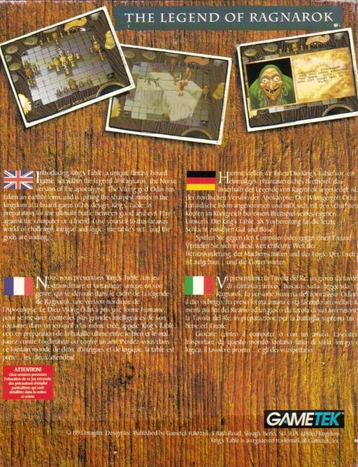 Legend Of Ragnarok — box-2D-back (WOR)