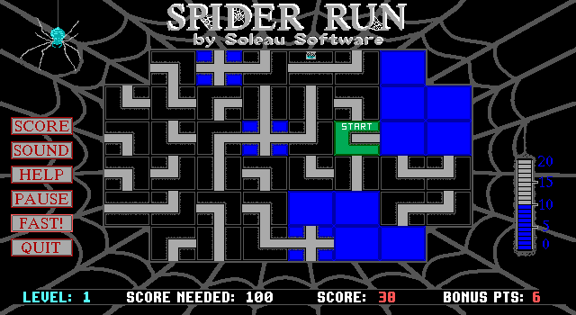 Spider Run — ss (WOR)
