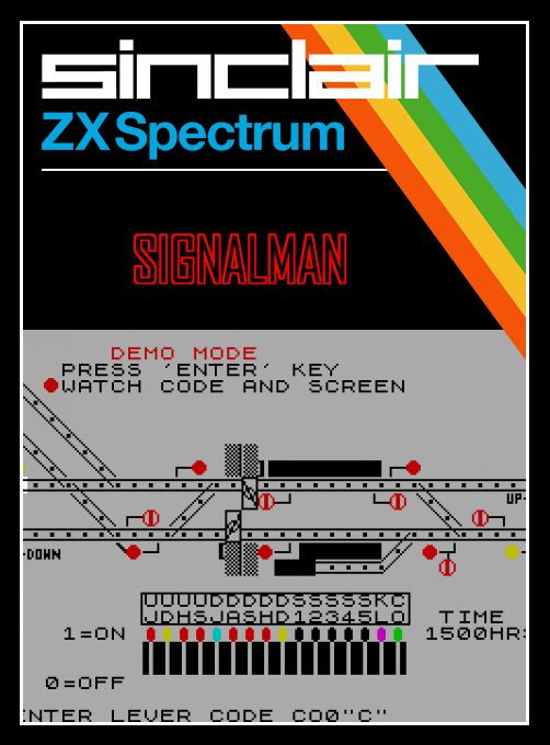 Signalman box art