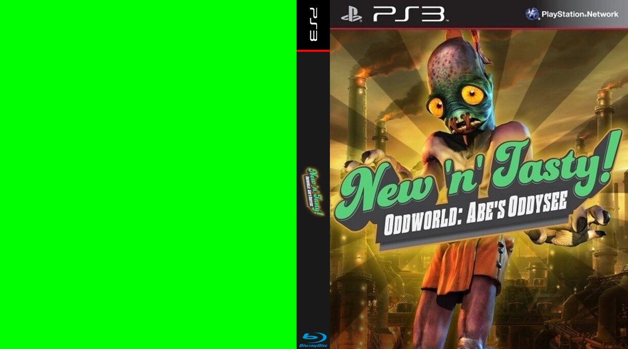 Oddworld - Abe's Oddysee - New 'n' Tasty! — box-texture (WOR)