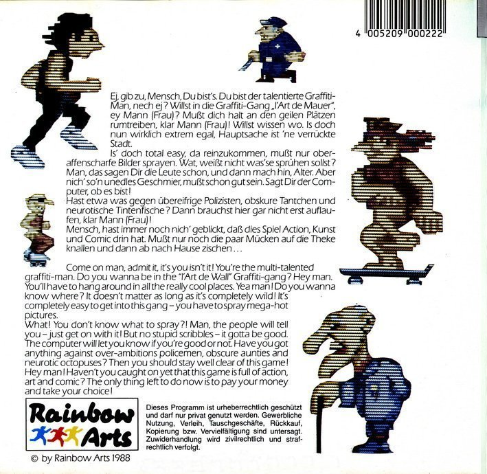 Graffiti Man — box-2D-back (EU)