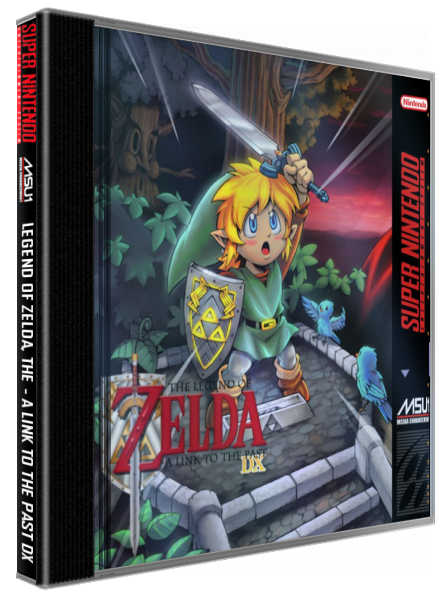 The Legend of Zelda : A Link to the Past DX — box-3D (US)