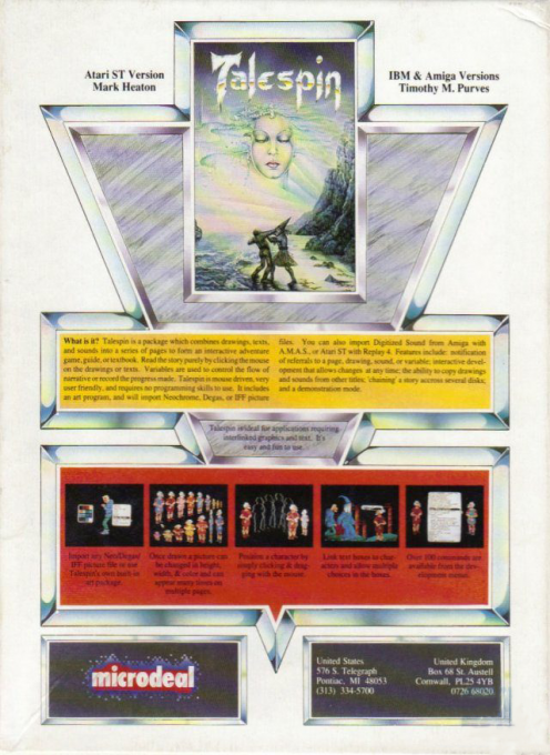 Talespin — box-2D-back (EU)