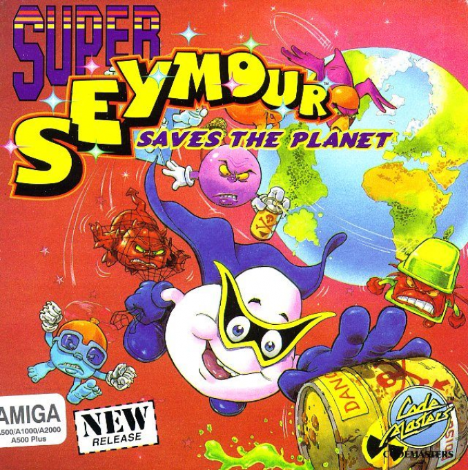 Super Seymour Saves the Planet box art